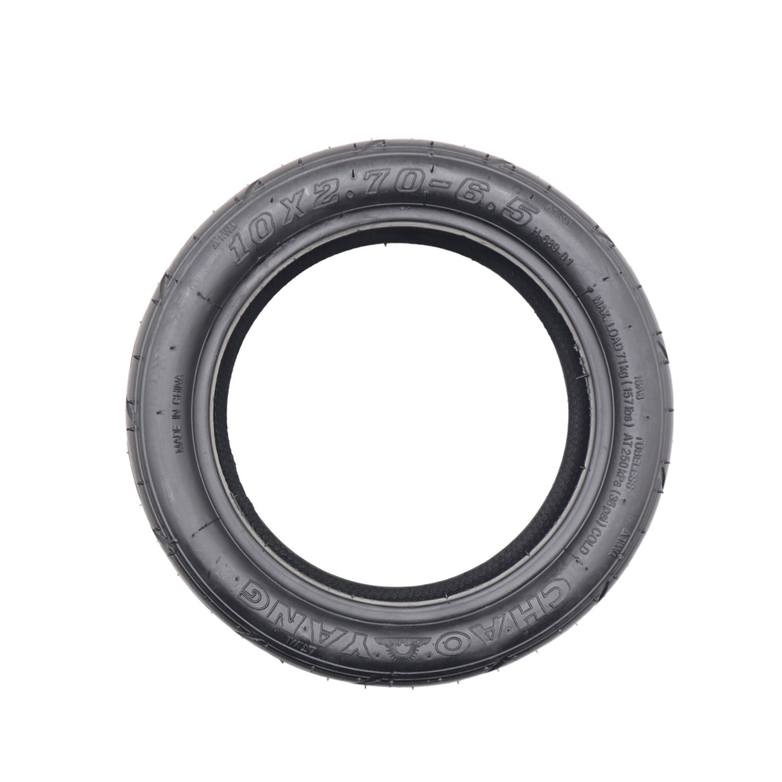 10X2.70-6.5 Electric Scooter Balance Scooter 10inch Electric Vehicle Self-Healing Jelly Rubber Vacuum Tire
