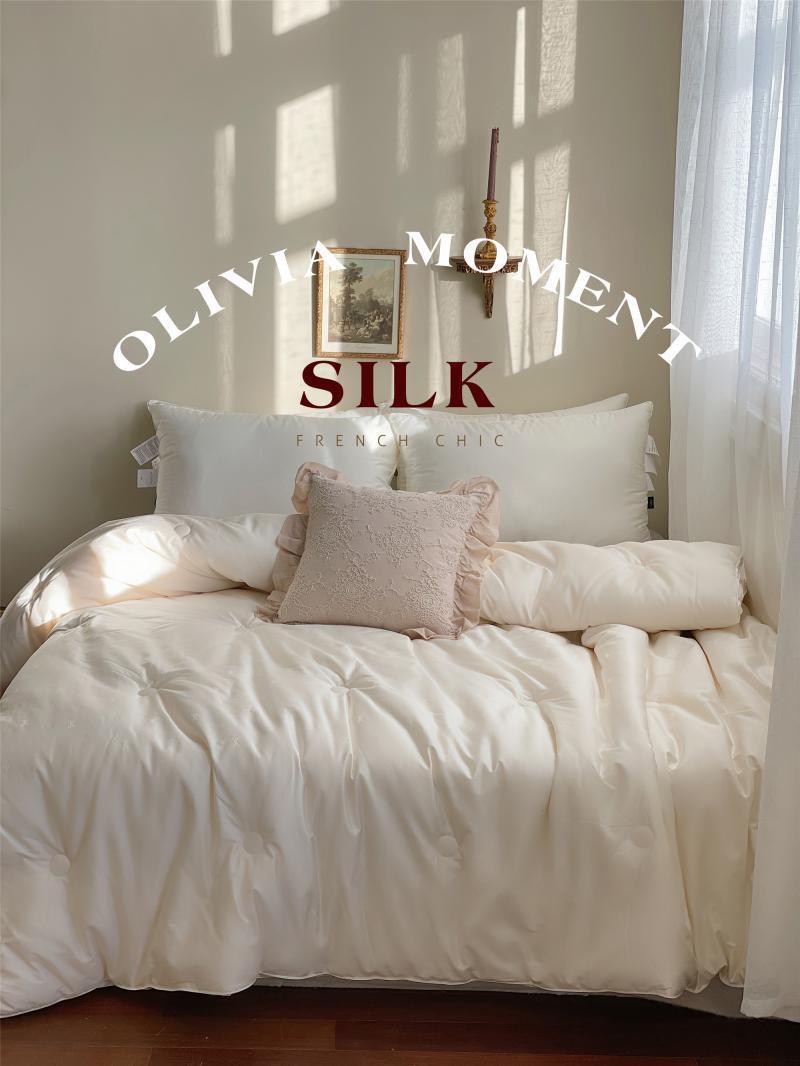 60 자카드 뽕나무 실크 보우 (그물 빨간색 폭발!)