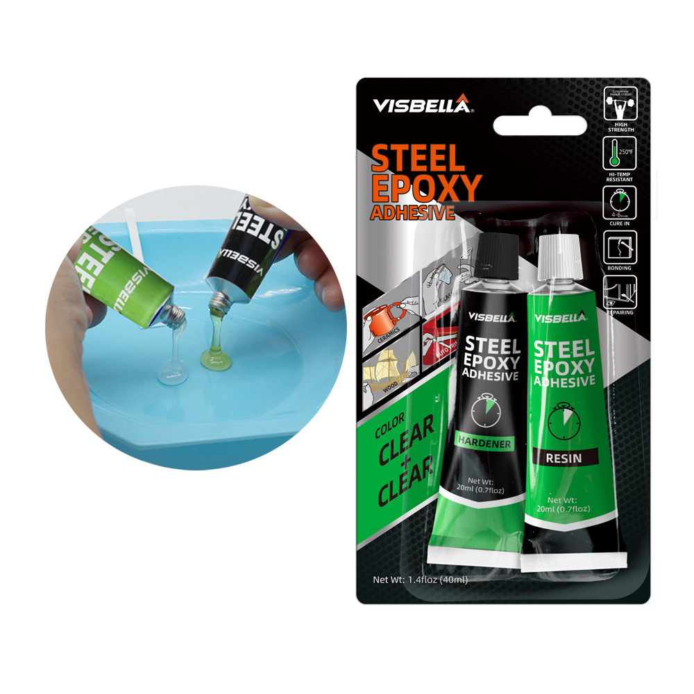 source factory epoxy resin AB Transparent plastic EPOXY AB gule Strength Bonding Two-component Patching glue