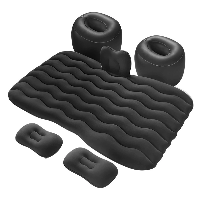 Inflatable Car Air Bed for Camping - Thick Back Mattress