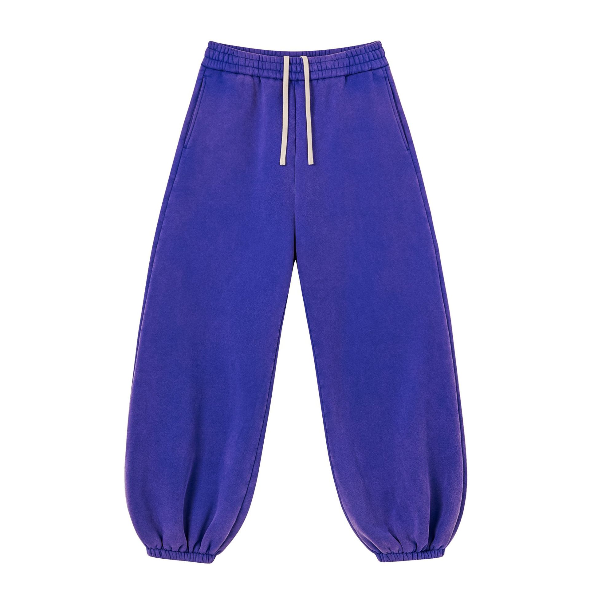 2026 nuevos pantalones de calzado nuevos productos de terciopelo grueso pantalones deportivos ociosos largos de estilo masculino de moda americana pantalones de guardia puros