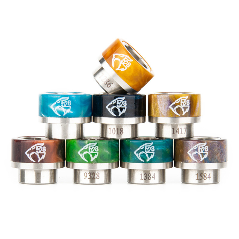 新款810 TFV8 drip tip圆口树脂不锈钢烟嘴 810星空滴嘴 吸嘴