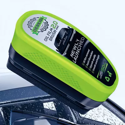 Debedi Car Oil Film Cleaner, Glass Oil Film Remover, Cleaning Magic Wipe, Anti-Freeze Remover, Special Use (Car cleaning tools) - oil-film-wipe-1-piece-english-version-plastic-package-150ml