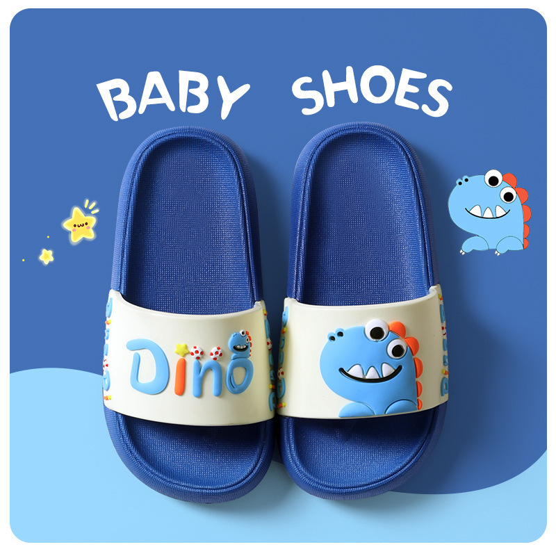 Boys' Slippers Summer 2026 New Cartoon Dinosaur Boys' Baby Bath Non-Slip Indoor Home Children's Sandals Boys' Slippers Summer 2026 New Cartoon Dinosaur Boys' Baby Bath Non-Slip Indoor Home Children's Sandals