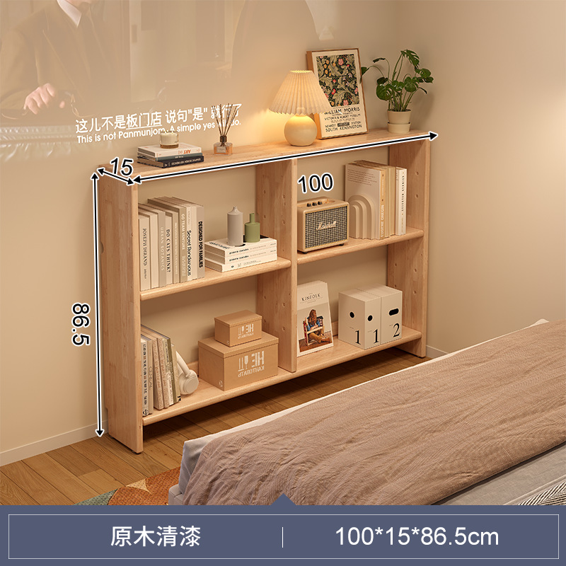 Estandarte de la cama del dormitorio estante de almacenamiento de objetos de cola de la cama estante de escritorio de pared estante