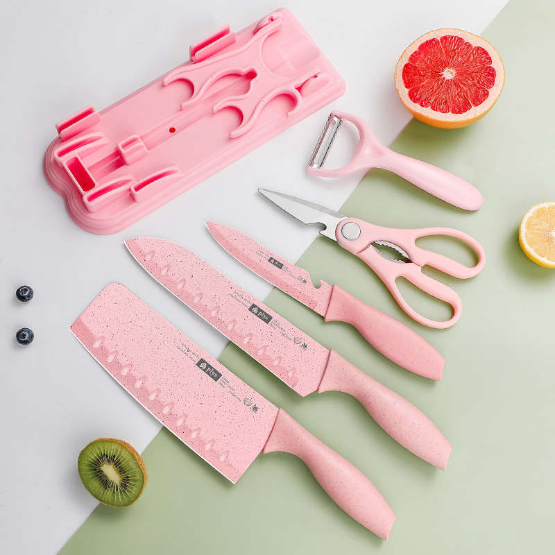 Cuchillo de cocina, conjunto de utensilios de cocina, herramientas de alimentación infantil, cuchillo de corte de verduras doméstico, conjunto completo de tabla de corte 2 en 1