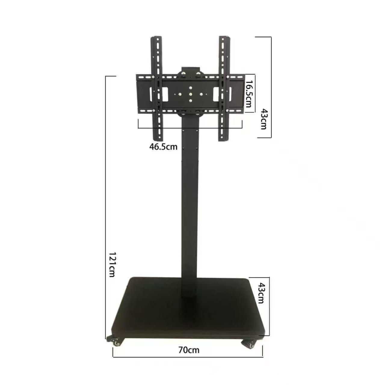 Soporte de TV móvil, soporte de monitor para conferencias, soporte de TV ajustable de pie image 17