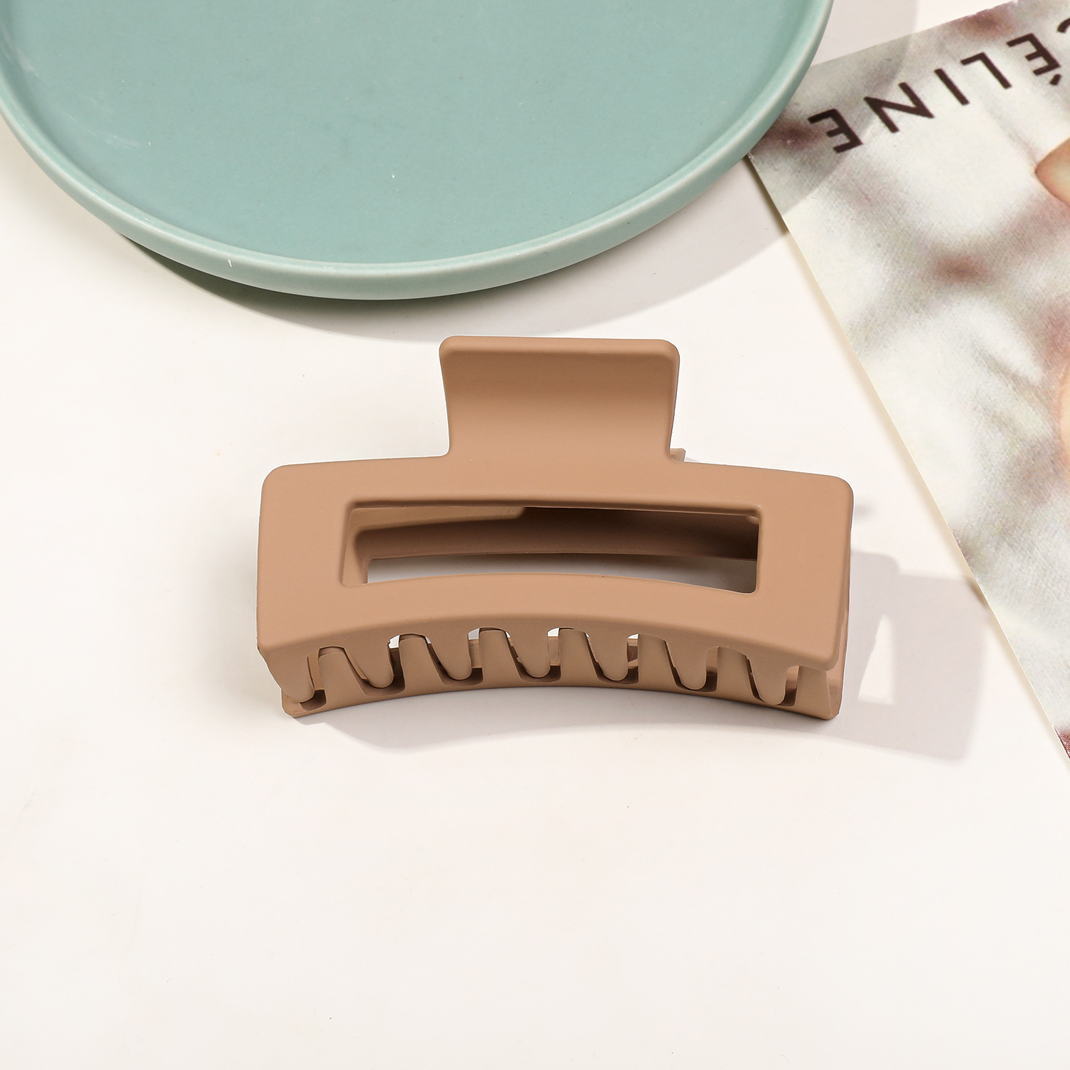 8.5cm 사각 프로스트 밀크 커피 35