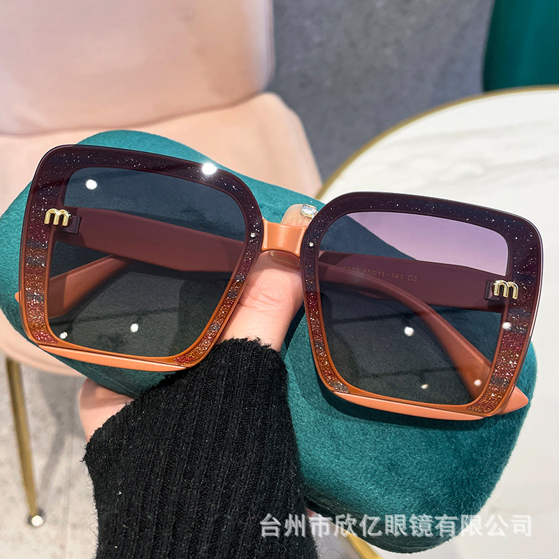 Orange frame gradient purple tea (polarized)