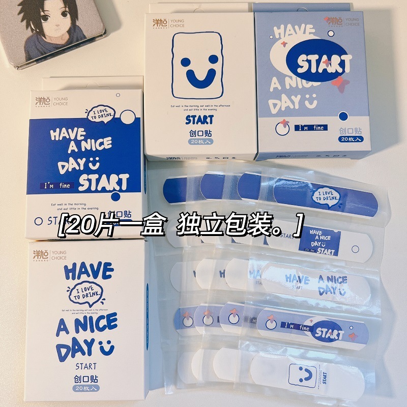 活力ある日々漫画風絆創膏卸売 かわいい高品質装飾絆創膏 かわいい防水通気性|undefined