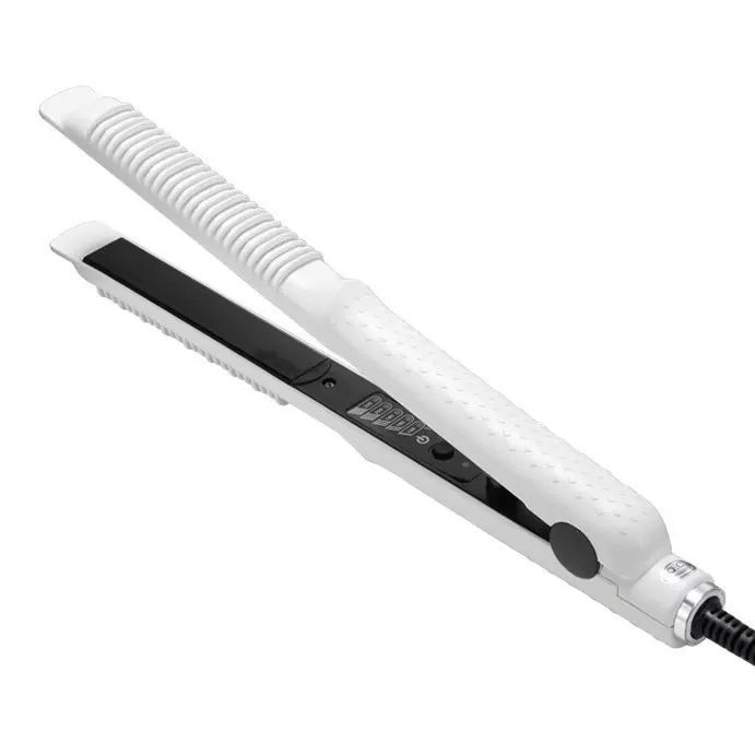 直发棒电小夹板熨板直卷两用理发店美发直板夹发廊拉板卷发器厂家