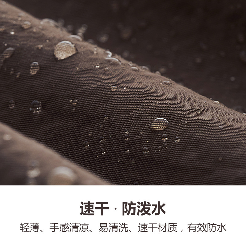 Delantal de poliéster transfronterizo especial de verano cocina casera correa de hombro ajustable ropa de trabajo delantal impermeable al por mayor