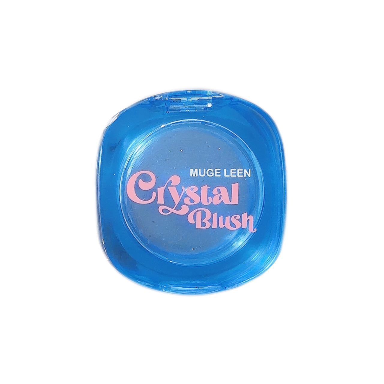 Placa de rubor de cristal transparente MUGE LEEN sin quitar el maquillaje