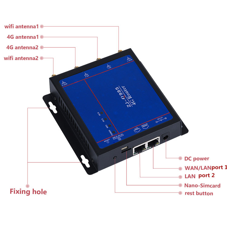 可接外贸订单4g插卡路由器v4g路由器v4g router