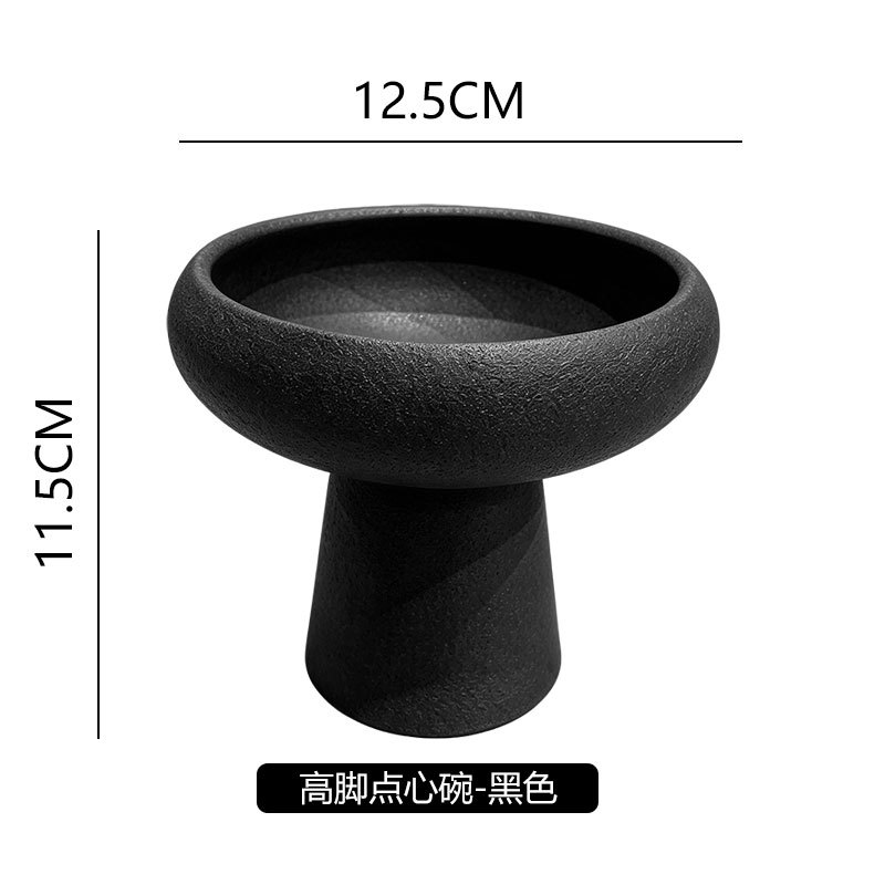 쌀알 모양 하이볼 글라스 5.25inch - 무광 블랙