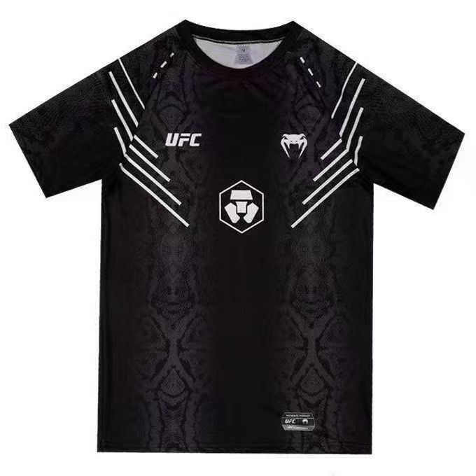 UFC格斗拳击两件套装男运动MMA搏击短裤训练服速干衣短袖批发
