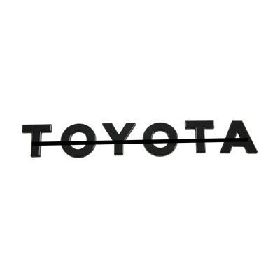 Grille, Taillight Cover, Fender, Other Automotive Exterior Supplies - bright-black-front-letter-mark