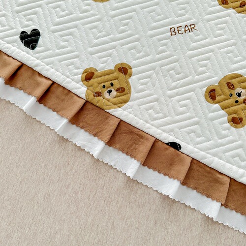 Wholesale Four Seasons Universal Class A Full Cotton Thick Bed Cover Set of Three Including Cotton Cartoon Tatami Quilted Full Cover Bed Sheet