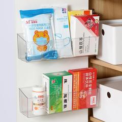 薬の収納ケース家庭用大容量常備薬箱の扉の壁掛は穴を開けないでください。