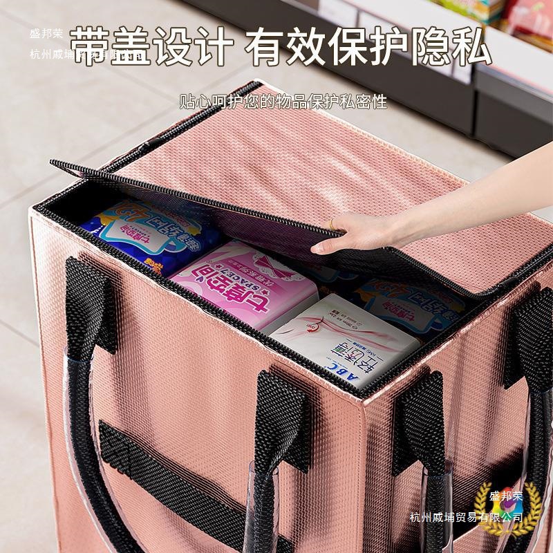 ⇘ Manufacturer's Ready-Made Hand-Pulled Cart Trailer Folding Grocery Shopping Trolley Trolley Household New Foldable