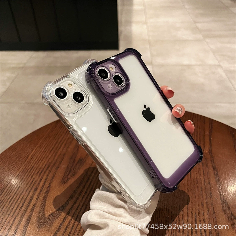 Apple, совместимый iPhone 15, чехол для телефона, акриловый защитный чехол, подушка безопасности, iPhone, защита от падения