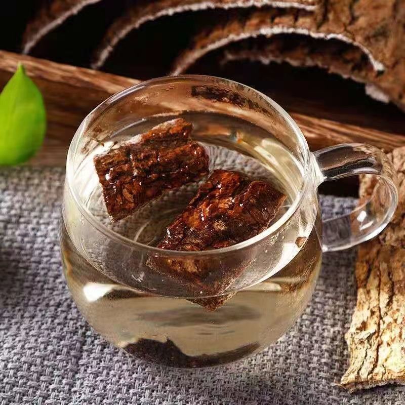 Fried Du Zhong Eucommia Bark Slices Traditional TCM Herb for Decoction and Wine Infusion 100g quality and texture