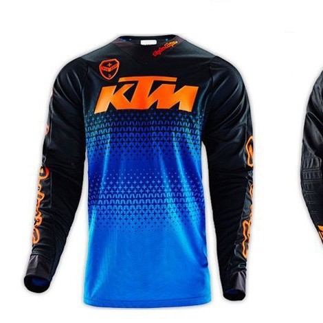 Hot-Selling Ktm Summer Off-Road Motorcycle Racing Suit Downhill Suit Mountain Bike Cycling Suit Men's Long-Sleeved T-Shirt