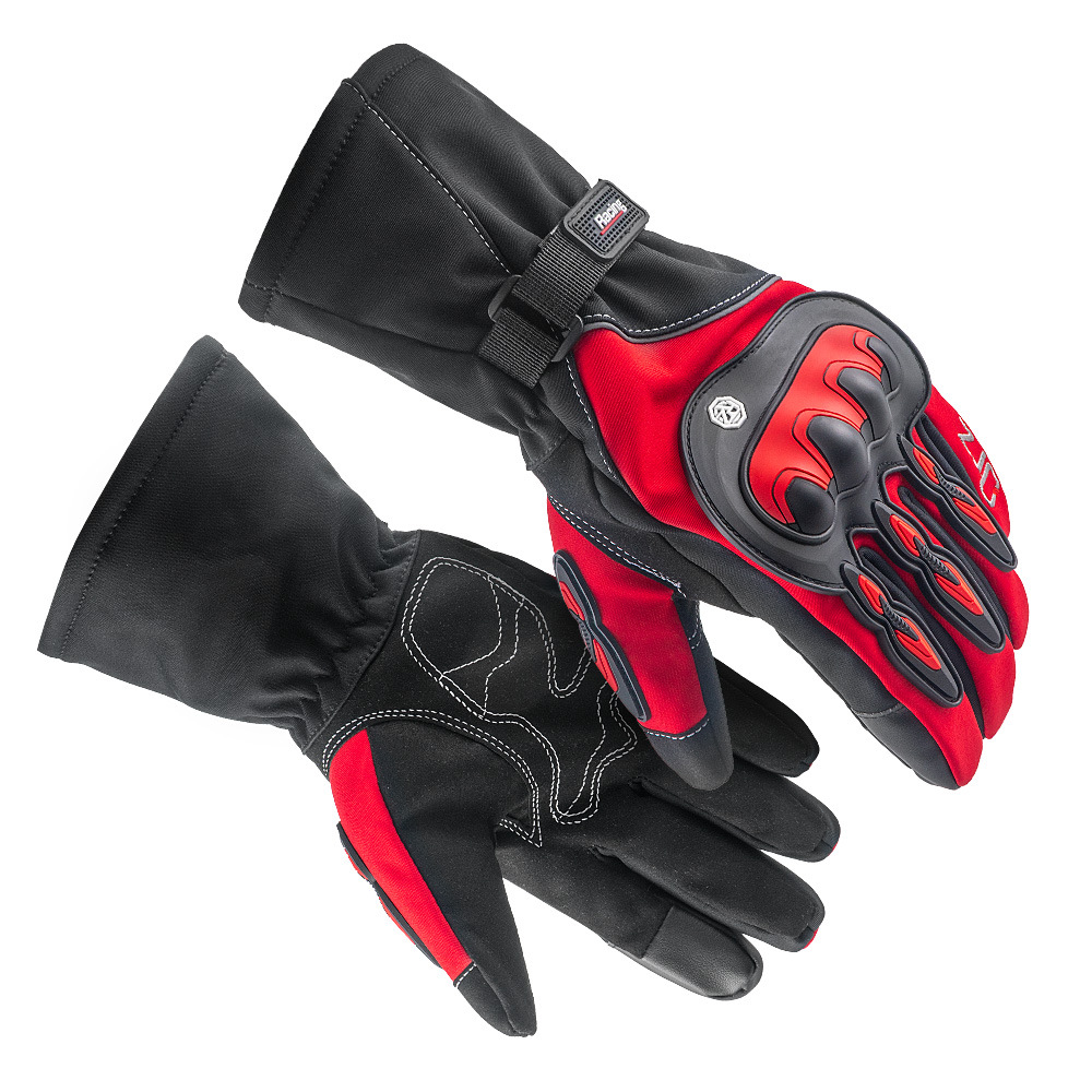 Guantes de motocicleta Invierno Racing Knight Cáscara anti-caída Hombres y mujeres todoterreno Otoño e invierno cálido, cómodo, transpirable y a prueba de viento