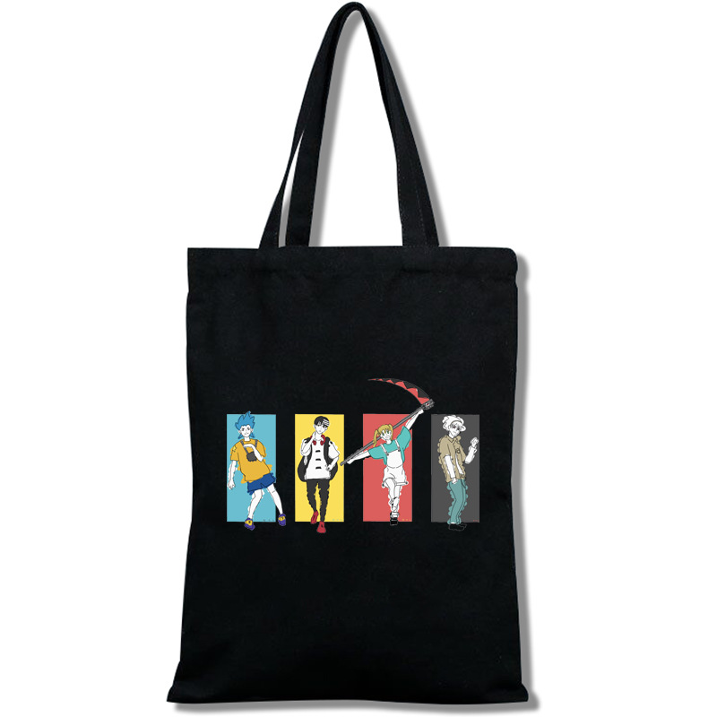 咒术回战单肩包五条悟虎杖悠仁伏黑惠斜挎包创意手提购物袋帆布袋