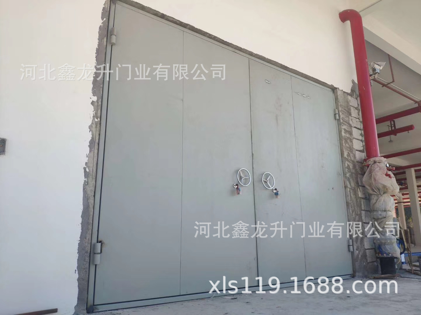 钢制大型保温库房平开门保温钢平开大门仓库大门防火保温岩棉大门-阿里巴巴
