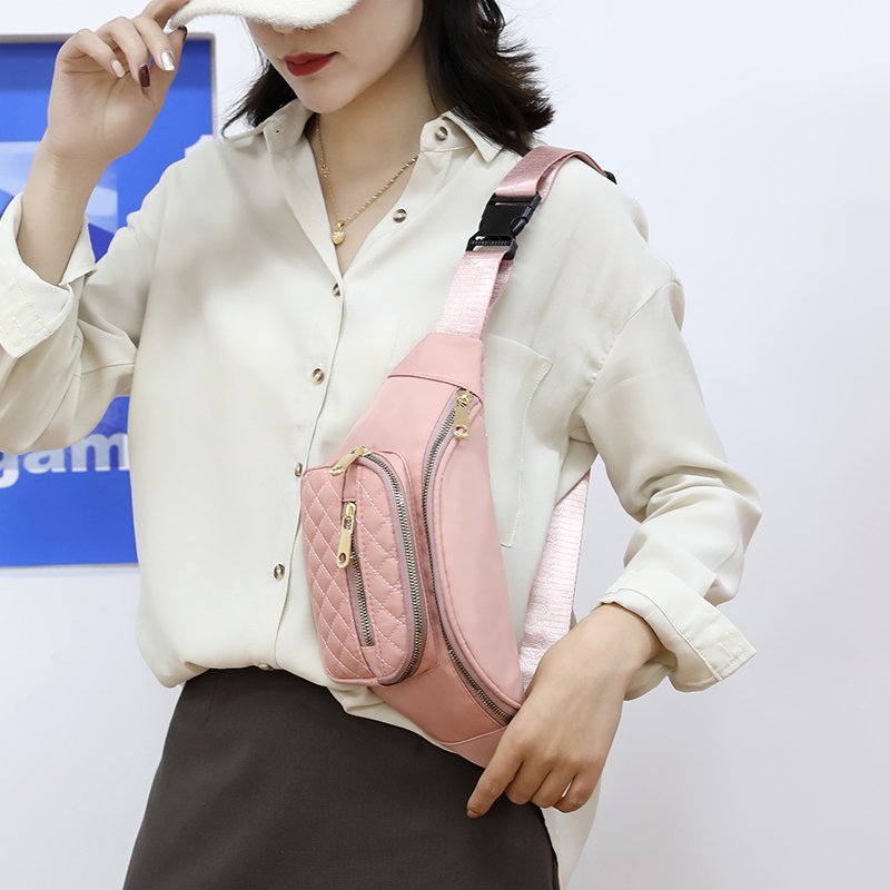 Transfronterizo al por mayor nuevos hombres bolso de la cintura bolsa de mensajero impermeable al aire libre de las mujeres ocasionales coreanas cajero bolsa de pecho moda