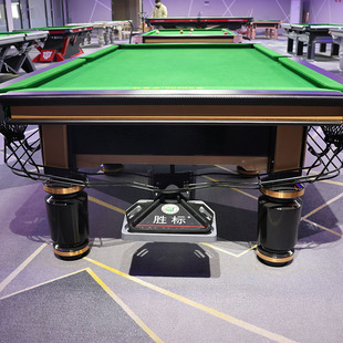Customized Billiard Table Black Gold Stroke Black Eight Billiard Table Billiard Hall Club Chinese Billiard Table Commercial Steel Billiard Table