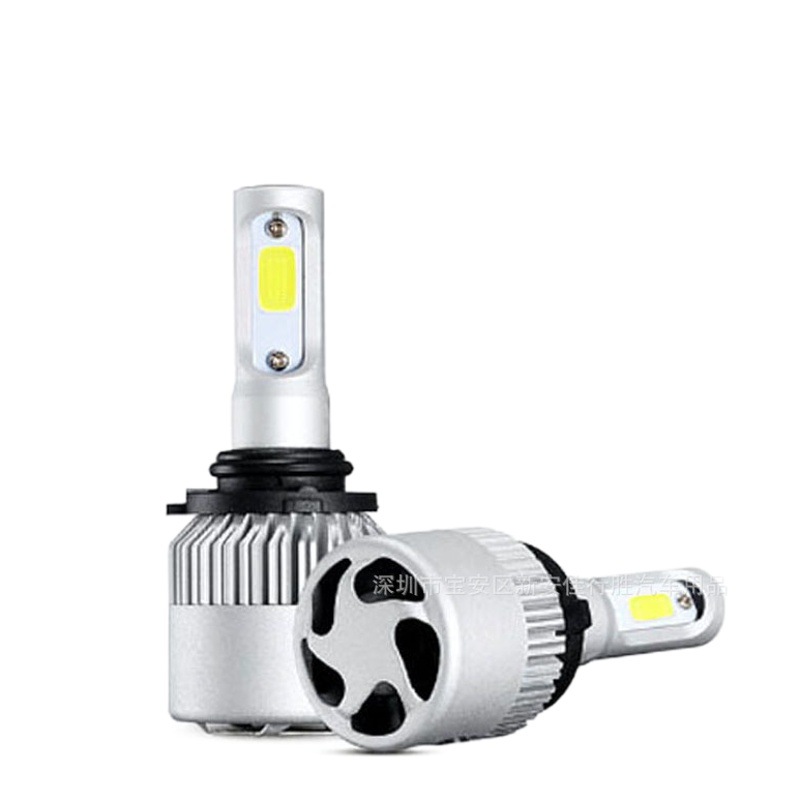 Source Factory S2 Car Headlights H4 High and Low Beam Integrated Three-Sided Spotlight Car Light Modification H11 Car Led Headlights