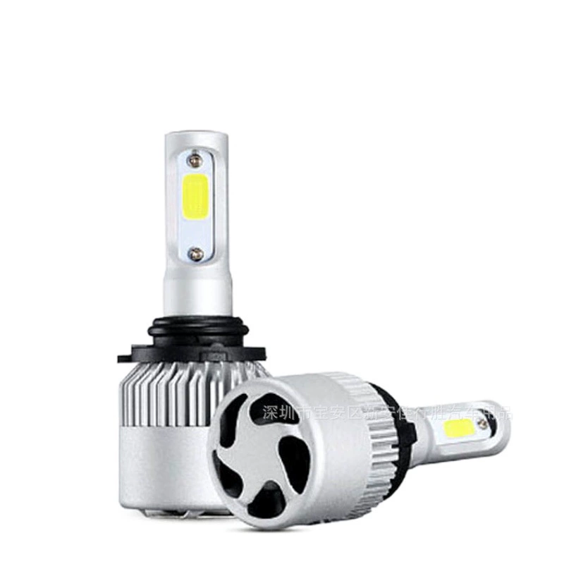 Популярная трансграничная автомобильная фара S2, интегрированная в лампу H4, с дальним и ближним светом, трехсторонний прожектор, модификация автомобильного освещения, светодиодная фара H11.