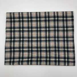 21s平纹涤棉格子布春夏秋热卖衬衫衣裙鞋帽面料格子色织布