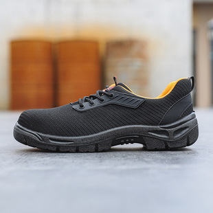 Customized anti-static labor protection shoes safety labor protection shoes anti-smashing anti-piercing soft-soled safety protection shoes