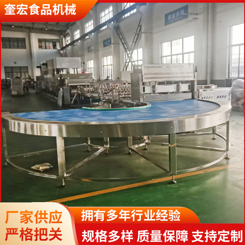 全自动瑞士卷蛋糕生产线含注浆烘烤卷制切割包装PLC智能控制厂家