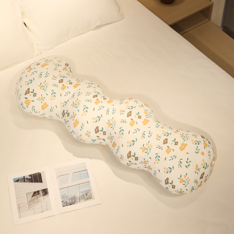 Cute sensación fría nube almohada seda ondulada juguetes de peluche largos muñecas para niñas muñecas de piernas para dormir muñecas de tamaño grande