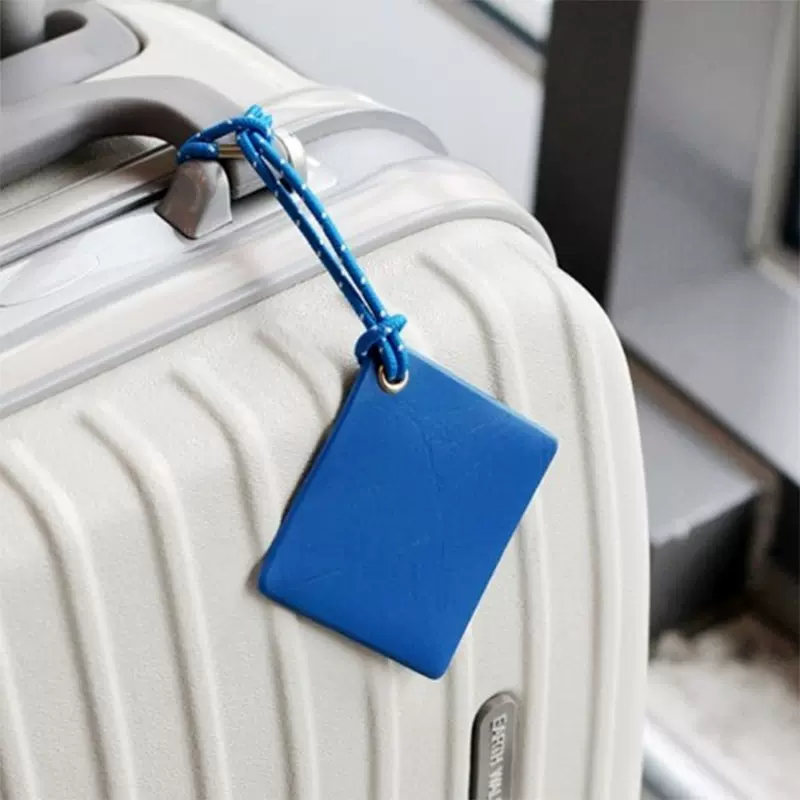 定制可爱图形简约PU行李牌 旅行箱背包吊牌 托运标记名牌多色