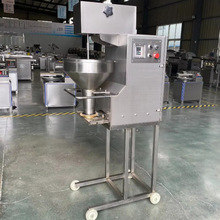 鱼丸全套加工机器 牛肉丸子加工蒸煮流水线包心鱼丸成型机