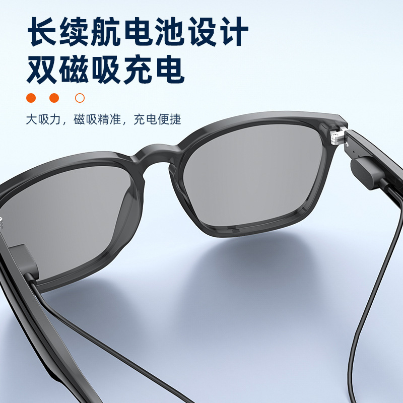 ai同声翻译太阳镜无线通话音乐智能蓝牙眼镜多国语言互译全球通用|undefined