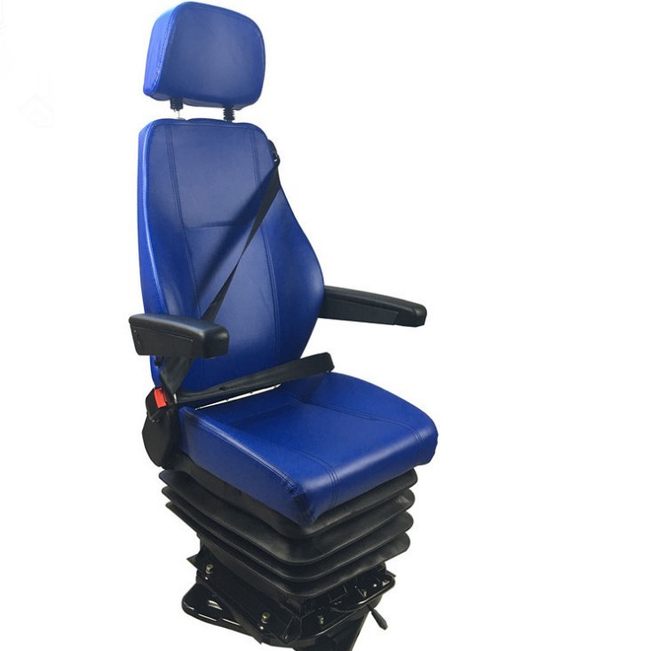 Ambulancia asiento médico 360 ° asiento del conductor giratorio asiento del cinturón de seguridad de tres puntos asiento de la locomotora del metro