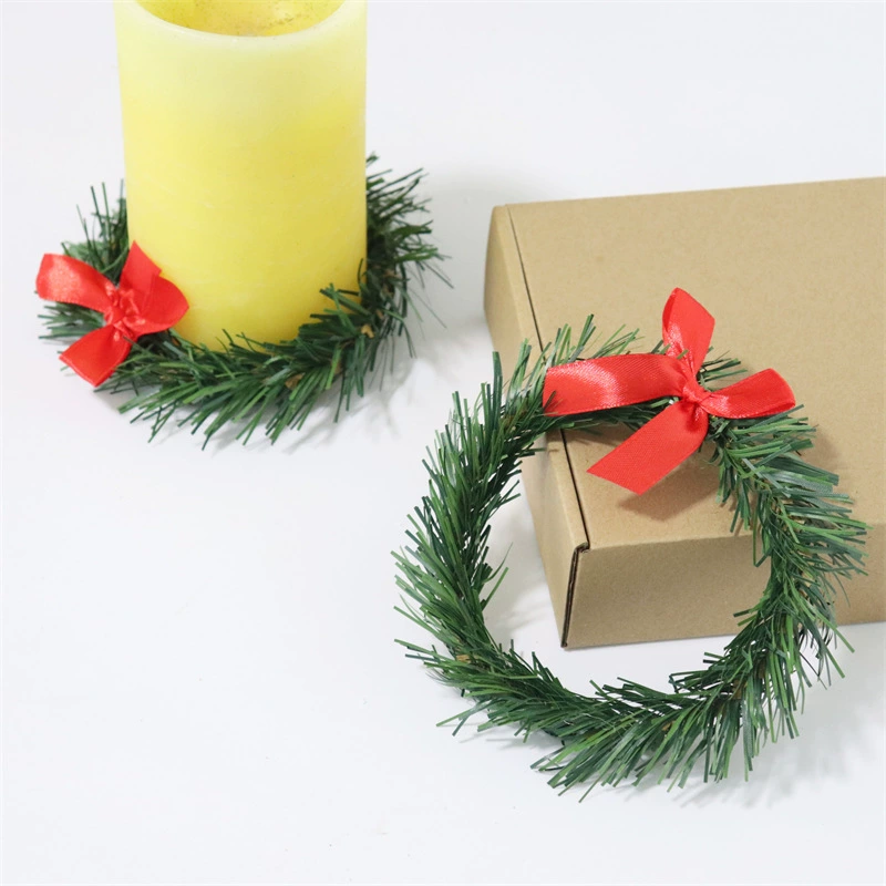 Candle PVC with bow, wholesale, European style, Amazon