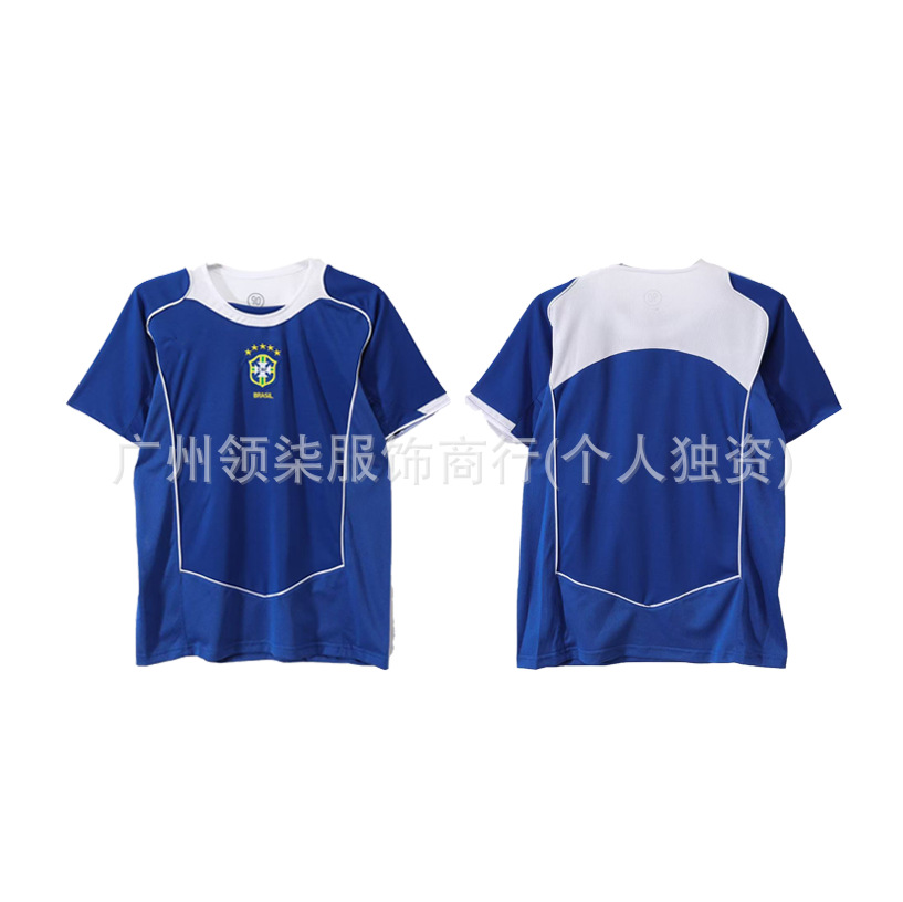 Camiseta de fútbol retro estrella brasileña C.A.C.C.R.R.N.M. fabricante de camiseta de colección