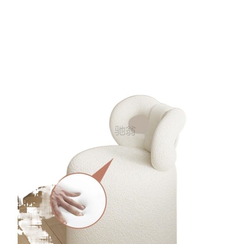 3l doorway shoe changing stool room makeup chair ins style dressing table makeup stool makeup chair backrest comfortable