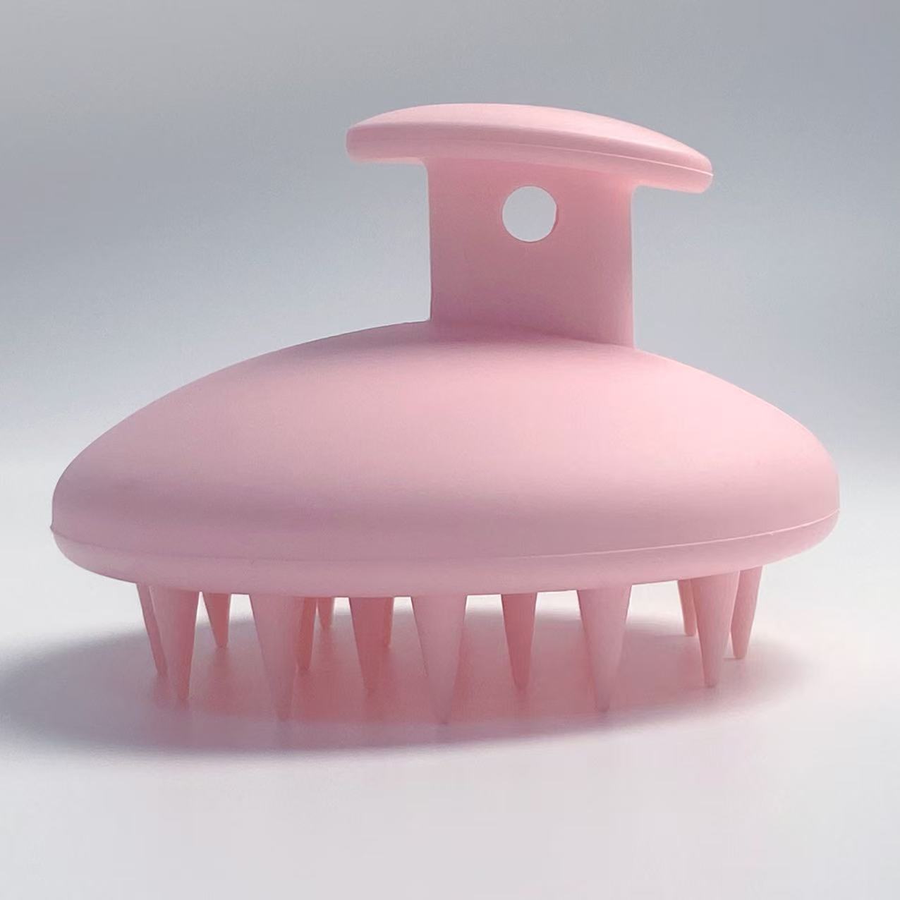 Silicone Scalp Massage Brush Head Cleaner Shampoo Comb Soft Baby Silicone Shampoo Brush Portable Hair Washing Tool