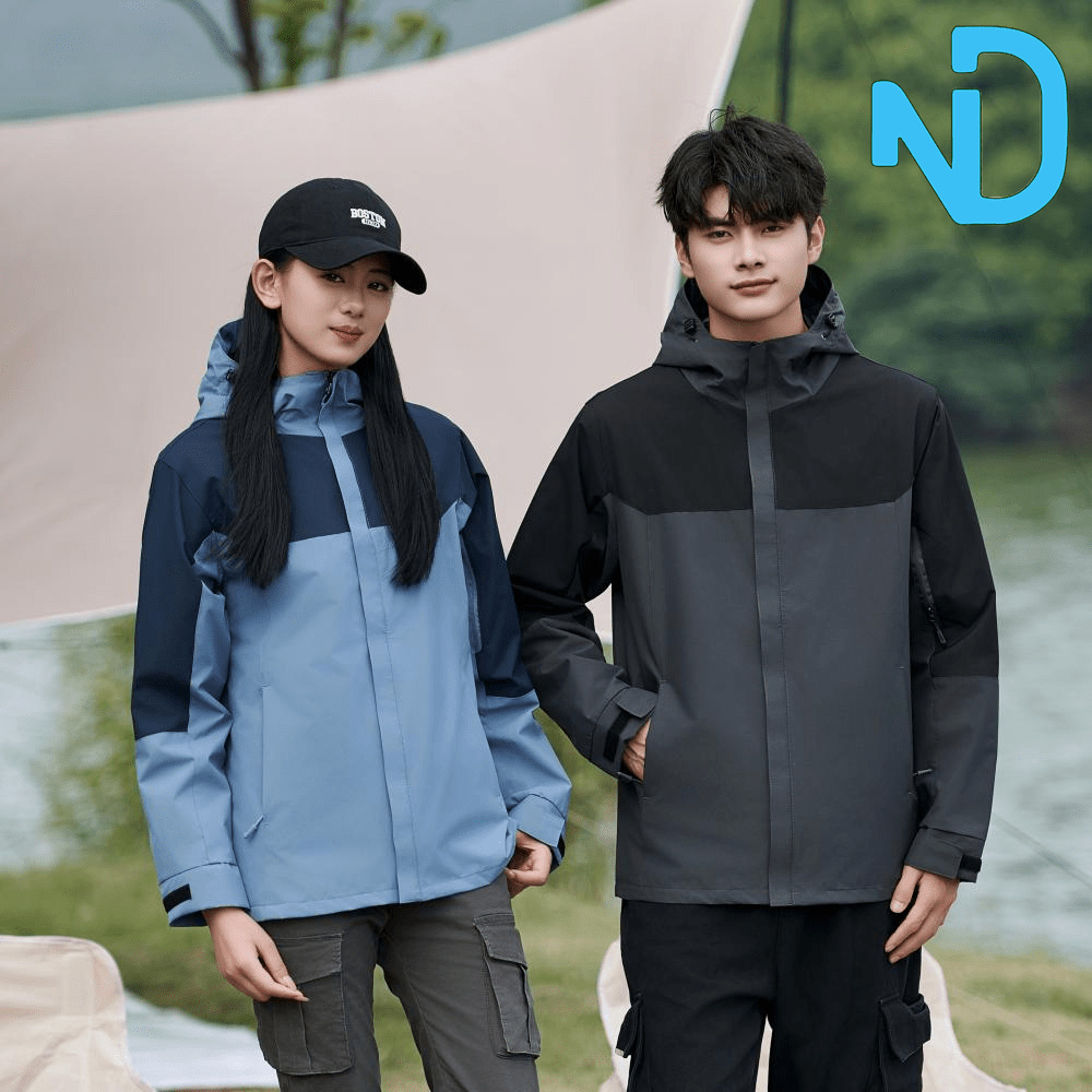 66188 Outdoor Lightweight Jacket, Versatile Windproof Color-Blocking Design, More Stylish Outerwear