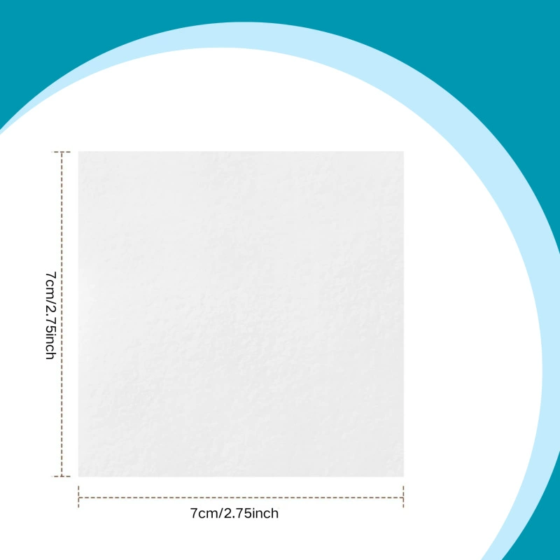 Керамическое волокно Прокладка 1 мм Толщина Квадратный 10 штук Микроволновая печь печь DIY стекловолокно Термоплавкая печь бумага