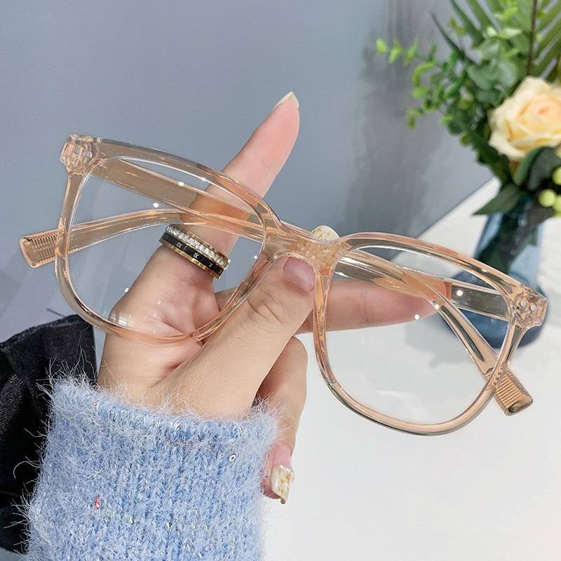 Mi clavo marco grande anti-azul gafas de luz simple adelgazamiento versátil miopía estudiante de moda de los hombres y las mujeres gafas terminadas image 10