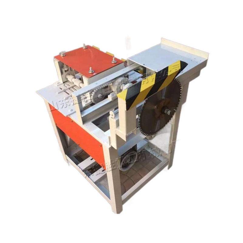 Sierra de borde de escritorio de corte de cabeza, sierra de borde limpio de núcleo de carpintería automática, sierra de borde deslizante de madera sólida para muebles